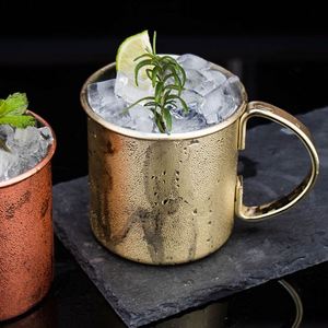 304 Stainless Steel Moscow Mule Mug Cocktail Cup <b>Large</b> Capacity Coffee Cup Beer Cup for Home Bar Party and Holiday <b>Gift</b> - Product Image 2