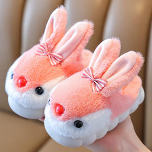 <span class=keywords><strong>Chaussons</strong></span> en coton pour enfants, filles, hiver, intérieur, maison, imprimés d'animaux mignons, dessins animés, antidérapants, chauds, garçons, enfants, bébés - Product Image 2