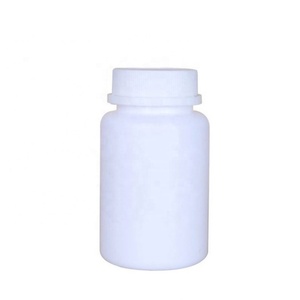 High Quality 100ml 150ml Round White <b>Plastic</b> Pill Vitamin Bottles Capsule Pill Packing Medicine Containers With Anti-theft Lid - Product Image 2