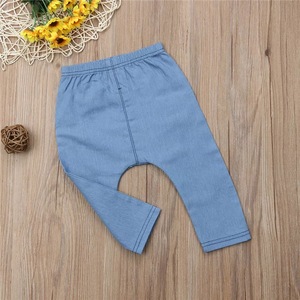 Fábrica de Ropa Infantil en China, Ropa con Animales, Pantalones Harem para Niñas, Jeans - Product Image 3