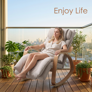 Sillón de Masaje Eléctrico de Lujo con Vibración, Calor, Reclinación y Gravedad Cero 3D - Product Image 4