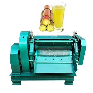 Fabrika ucuz fiyat mini şeker kamışı suyu sıkacağı şeker kamışı çökmesini suyu yapma makinesi
