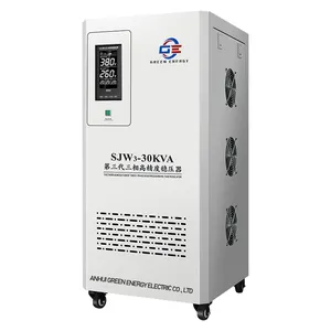 Stabilizzatore di tensione di alimentazione AVR 3 fase stabilizzatore di tensione 20kva 30kva 220v automatico di tensione elettrica servo stabilizza