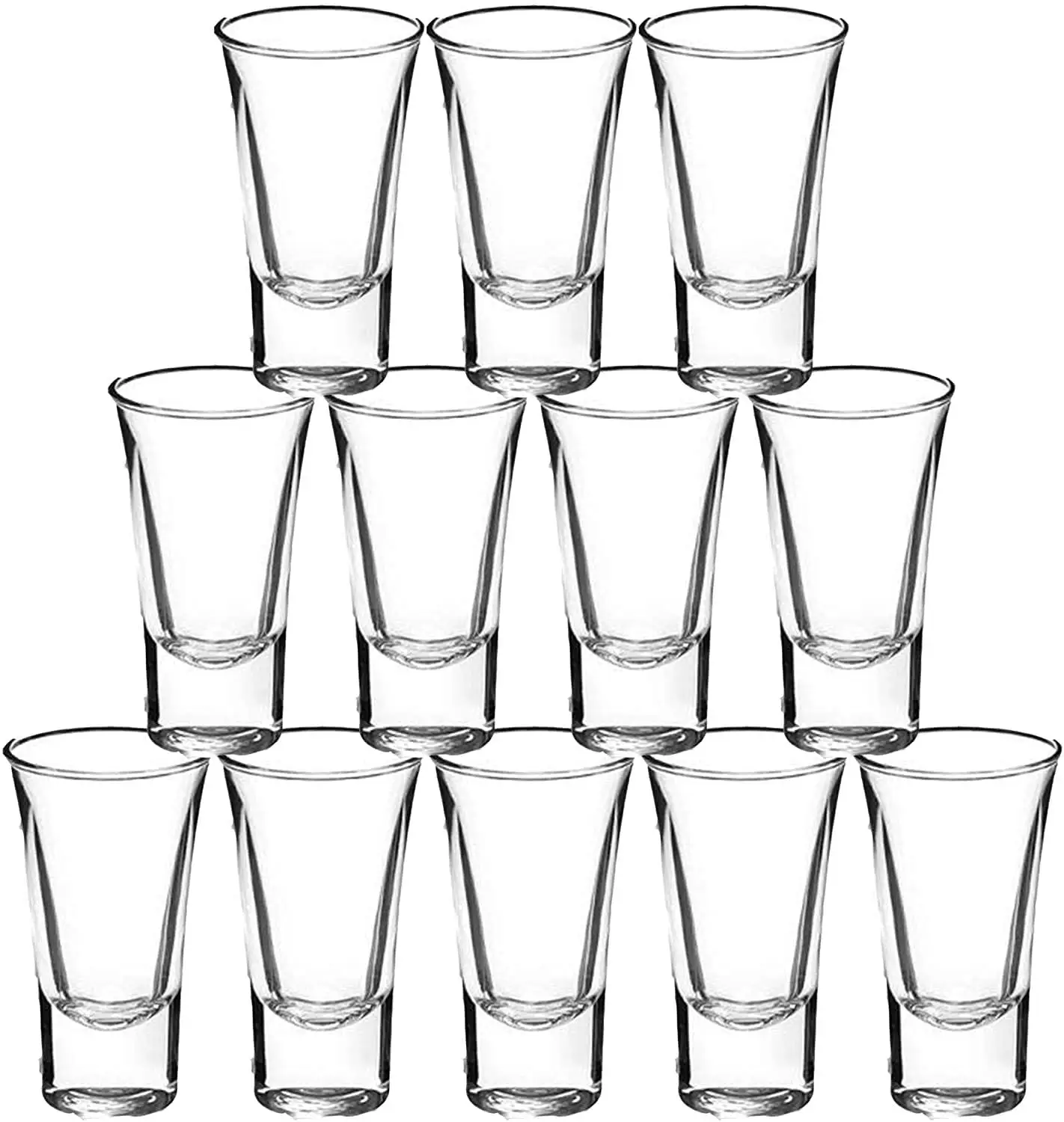Vasos de copa de vino de gran capacidad, vasos de tiro con logotipo personalizado de 45 ml, para Whisky, Tequila, Tequila
