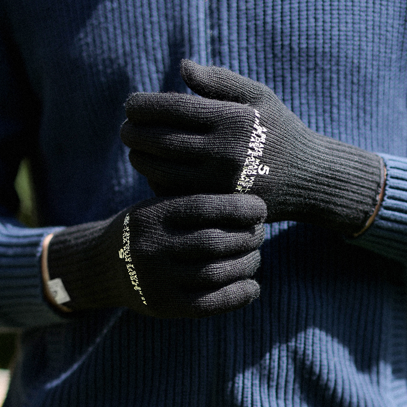 REXCHI DZ143 зимние тянущиеся термоперчатки унисекс для сенсорного экрана, волшебные перчатки, теплые шерстяные вязаные перчатки