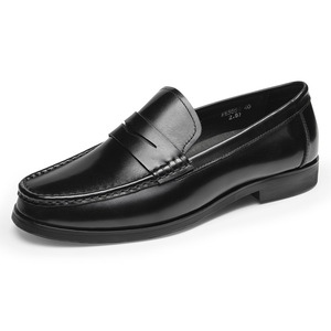 2026 New Daily Leather Shoes Elegant Gentleman Men's Shoes Handmade Minimalist <b>Top</b> Layer Cowhide Casual Dress Shoes - Product Image 5