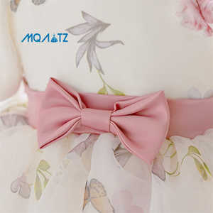 MQATZ abiti da ragazza fiore Mini principessa sposa abito da ballo per bambine estate festa di <span class=keywords><strong>abbigliamento</strong></span> - Product Image 4