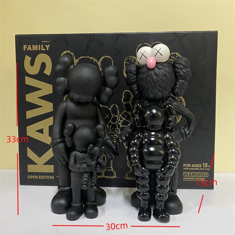 Black 37cm-famliy suit