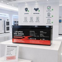 Batterie Solaire Rechargeable à Décharge Profonde Étanche IP65 12V 24V 48V 100Ah 200Ah 300Ah 400Ah 600Ah pour Usage Domestique – Vente en Gros
