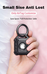 Llavero acrílico resistente para exteriores, soporte de rastreador deportivo, montañismo, funda <span class=keywords><strong>Airtag</strong></span> de Apple, Protector antipérdida para soporte <span class=keywords><strong>Airtag</strong></span> - Product Image 3