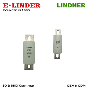 Fusibles de CC E-LINDER para Estaciones de Carga de Vehículos Eléctricos, Material de Cobre, Capacidad de Ruptura de 50kA, Certificación IEC <span class=keywords><strong>TUV</strong></span> <span class=keywords><strong>SUD</strong></span> - Product Image 1