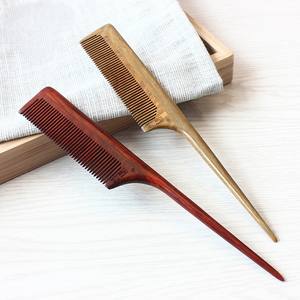 Commercio all'ingrosso di alta qualità salone di bellezza pettine in legno di sandalo personalizzato uso quotidiano di nozze uso domestico - Product Image 1