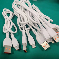 Câble de charge rapide Micro-USB vers Type-C 2A avec matériau PVC pour téléphones mobiles Android