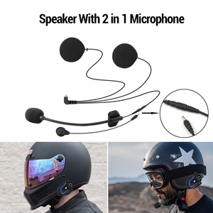 Auriculares <span class=keywords><strong>Intercomunicador</strong></span> para Motocicleta con Cancelación de Ruido <span class=keywords><strong>BT</strong></span> 5.1, Impermeables con Radio FM para una Conducción Segura, Protección IP65 - Product Image 3