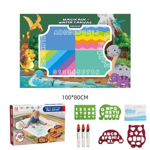 Montessori <strong>Drawing</strong> Toys Set 80*100cm Cartoon Dinosaur Water Painting Mat Early Educational <strong>Drawing</strong> Game for Children - Product Image 2