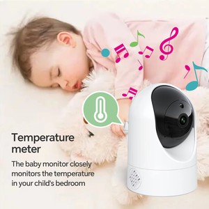 Caméra de surveillance pour bébé 5 pouces 720P avec HD à prix avantageux - Product Image 3