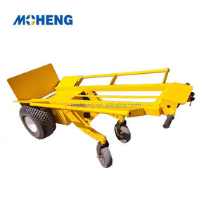 סין כבדה טיפוס חשמלי עגלה 500 ק "ג עומס מטען מתכת יד עם 4 גלגל דוללי oem להתאמה אישית - Product Image 3