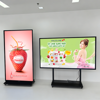 Pantalla Táctil Inteligente 4K de 75/86/100 Pulgadas, Kiosco con Pantalla LED, Señalización Digital Publicitaria para Centros Comerciales