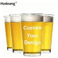 Ensemble de verres à bière personnalisés 6 ou 4 pièces, verres à boire de 16 oz, ensemble de gobelets pour jus, eau, bar, hôtel, OEM