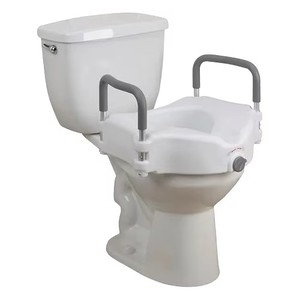 Asiento Elevador <span class=keywords><strong>para</strong></span> Inodoro <span class=keywords><strong>para</strong></span> Personas Mayores y Mujeres Embarazadas, con Reposabrazos Desmontables <span class=keywords><strong>para</strong></span> Rehabilitación, Equipo de Seguridad <span class=keywords><strong>para</strong></span> Baño - Product Image 1