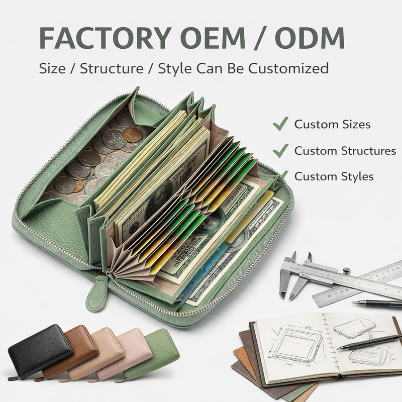 2026 Top Brand Genuine Leather Wallet