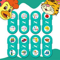 Tableau de projection pour enfants avec tablette d'écriture LCD et veilleuse pour chambre à coucher