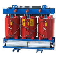 Transformateur triphasé de type sec série SCB, refroidi par air, pour distribution d'énergie, 250 KVA, 300 KVA, 400 KVA