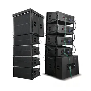 QQCHINAPA sistema audio professionale alimentato audio stage/church performance altoparlante line array da 10 pollici