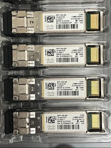 โมดูลรับส่งสัญญาณไฟเบอร์ออปติกของแท้ใหม่เอี่ยม SFP-10G-SR SFP-10G-SR-S SFP-10G-LR SFP-10G-LR-S - Product Image 3