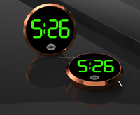 Leuchtende Auto Digitaluhr Mini Air Vent LED Uhr mit Aufkleber Air Outlet Uhr Uhr für das Styling von Autozubehör