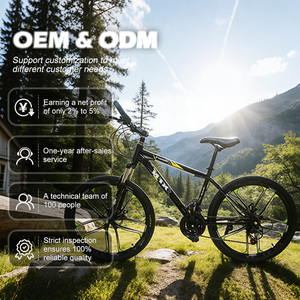 Vélo de montagne pliable 21 vitesses en gros – <span class=keywords><strong>VTT</strong></span> 26/24 pouces pour adultes et hommes - Product Image 1