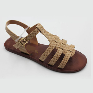 Nueva moda <span class=keywords><strong>de</strong></span> fábrica, Chanclas <span class=keywords><strong>de</strong></span> fondo plano <span class=keywords><strong>de</strong></span> gladiador romano, <span class=keywords><strong>sandalias</strong></span> <span class=keywords><strong>de</strong></span> mujer, <span class=keywords><strong>sandalias</strong></span> negras <span class=keywords><strong>de</strong></span> un <span class=keywords><strong>dedo</strong></span> para mujer y mujer - Product Image 2