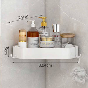 Étagères d'<span class=keywords><strong>angle</strong></span> murales en alliage d'aluminium pour <span class=keywords><strong>salle</strong></span> <span class=keywords><strong>de</strong></span> <span class=keywords><strong>bain</strong></span>, usage domestique et hôtelier, étagère <span class=keywords><strong>de</strong></span> douche, vente en gros, stockage commercial - Product Image 6