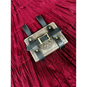 Quaderno diario Vintage con fondina libro in pelle - Product Image 3