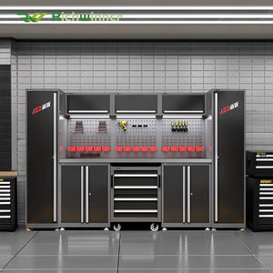 Armoire à outils de <span class=keywords><strong>garage</strong></span> RW avec établi et tiroirs, armoires de rangement modulaires pour <span class=keywords><strong>garage</strong></span>, chariot à outils <span class=keywords><strong>complet</strong></span> pour atelier, chariot à outils pour mécaniciens - Product Image 6