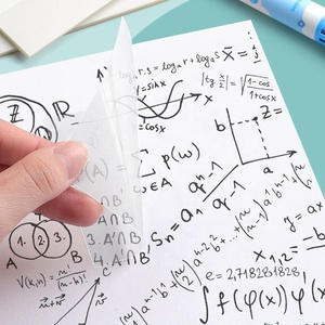 50 tờ trong suốt ghi chú dán quan điểm không thấm nước rõ ràng Memo Pad văn phòng phẩm trường văn phòng phẩm - Product Image 3