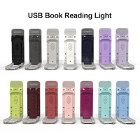 Nouvelle Lampe de Lecture LED Pliable Tendance 2026, Design Européen, Rechargeable USB, 3 Niveaux de Luminosité, Lampe de Marque-page