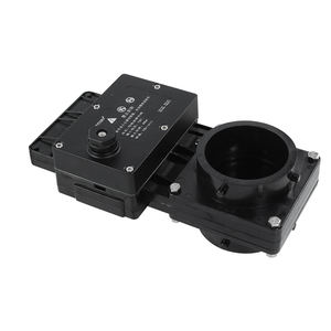 HEYRV RV <span class=keywords><strong>Camper</strong></span> Accesserios 3 pulgadas 75mm interruptor eléctrico negro <span class=keywords><strong>Segunda</strong></span> Generación RV caravana autocaravana válvula de purga de puerta de agua - Product Image 2