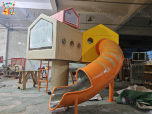 ศูนย์รับเลี้ยงเด็กทารกสนามเด็กเล่นในร่มอุปกรณ์สำหรับเด็กสนามเด็กเล่นในร่มที่อ่อนนุ่มสนามเด็กเล่นอุปกรณ์สำหรับเด็กในบ้านเด็กเล่นแบบนุ่มพร้อมสไลเดอร์ - Product Image 5