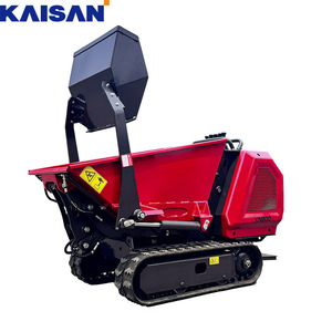 China Großhandel Mini-Raupendumper 0,6 Tonnen 0,8 Tonnen Kleiner Kipper für europäische Baustellen - Product Image 5