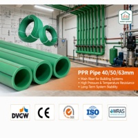 Tuyau enroulé PPR DIN8077 PN20/PN25 pour eau chaude, idéal pour les systèmes de chauffage, y compris les radiateurs et le chauffage au sol