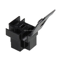 Funda de carcasa de goma para conector de coche H4 adecuada para enchufe de arnés de cable negro de alta corriente
