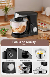 家用厨房OEM impastatrice aid 4.5L 5.5L不锈钢搅拌碗支架食品供应商工匠搅拌机 - Product Image 2