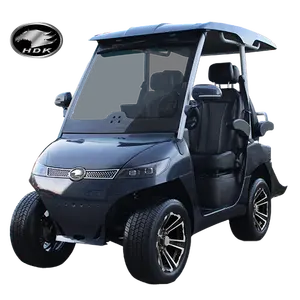 Nuovo Design sollevati fuori strada Golf Cart Utility Mini batteria al litio per la vendita elettrico 4 posti Club 48V gelato Golf Cart