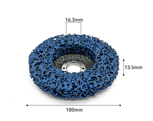 Disques de décapage de peinture de 4 pouces pour <span class=keywords><strong>meuleuse</strong></span> d'angle, roues d'élimination de la rouille, de la peinture et de l'oxyde multi-surfaces pour le métal et le <span class=keywords><strong>bois</strong></span> - Product Image 3