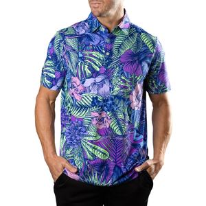 Camisetas Lisas al por Mayor para Hombre, Camisetas de Golf con Logotipo Personalizado, Polo de Golf de Secado Rápido, Material Spandex - Product Image 4