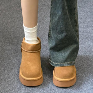 신제품 고무 슬리퍼 여성용 털 슬리퍼 패션 슬리퍼 면 슬리퍼 플랫폼 슬리퍼 고품질 - Product Image 2