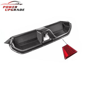 Diffuseur de pare-chocs arrière sec en Fiber de carbone de Style CS avec lumière LED pour <span class=keywords><strong>BMW</strong></span> <span class=keywords><strong>F90</strong></span> <span class=keywords><strong>M5</strong></span> compétition 2020 + - Product Image 5