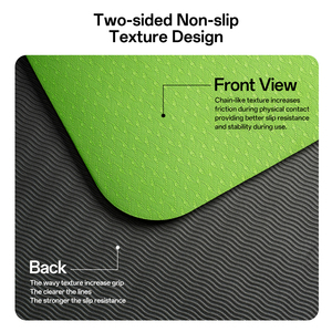 Tùy Chỉnh In Thân Thiện Với Môi TPE Yoga <span class=keywords><strong>Mat</strong></span> Phòng Tập Thể Dục Dày Thảm Không Trượt Chất Lượng Cao Yoga Tập Thể Dục Thảm - Product Image 4