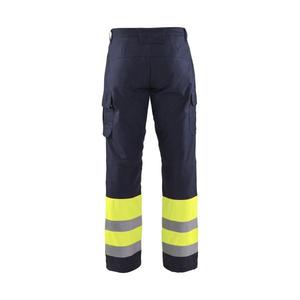 BLAKLADER - 186915148933D108 Pantalon d'hiver Multinorm Hi-vis Bleu marine/jaune-EAN 7330509552032 WORKWEAR RÉSISTANT AUX FLAMMES - Product Image 2